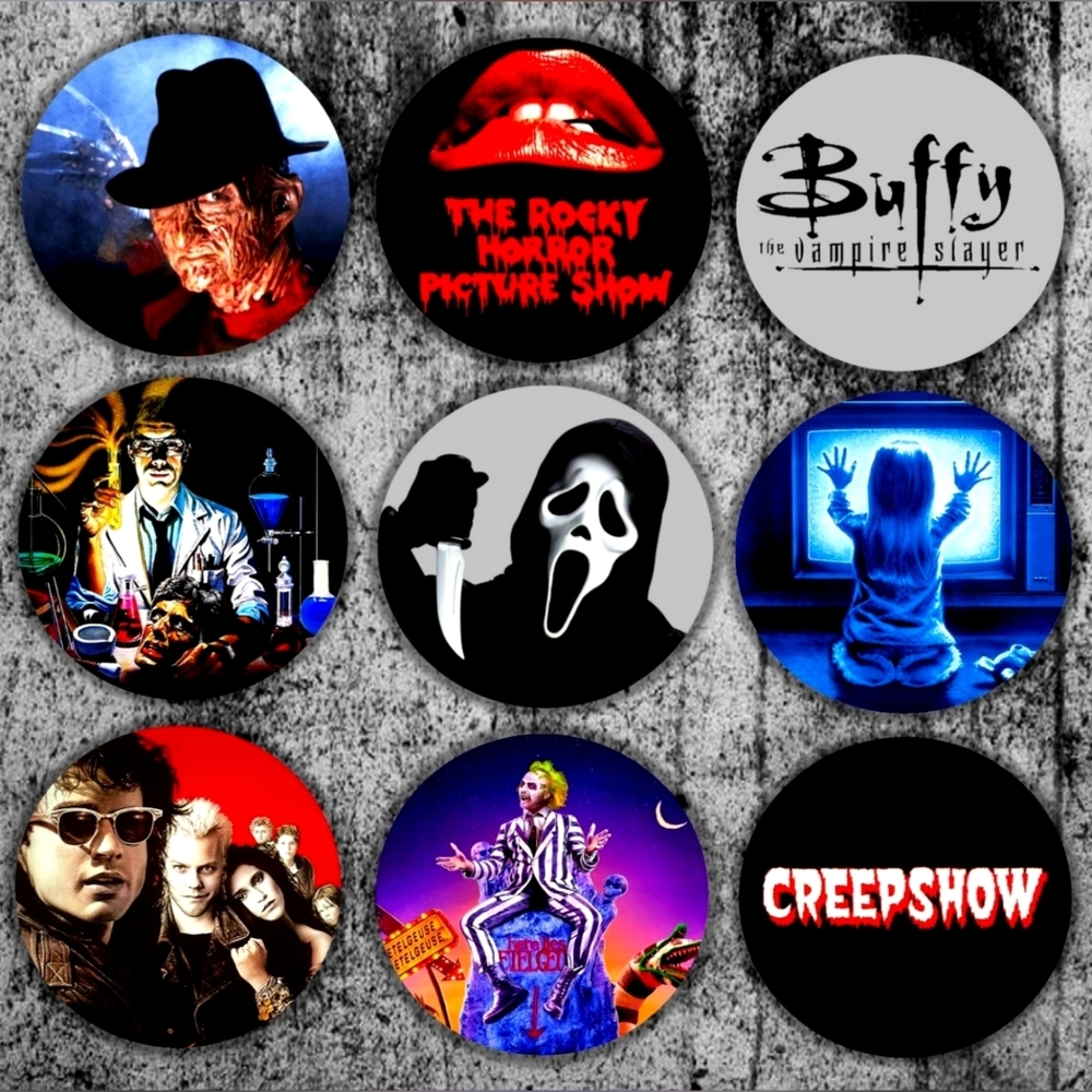 Horror Movie Magnet Décor Shining Scream Psycho